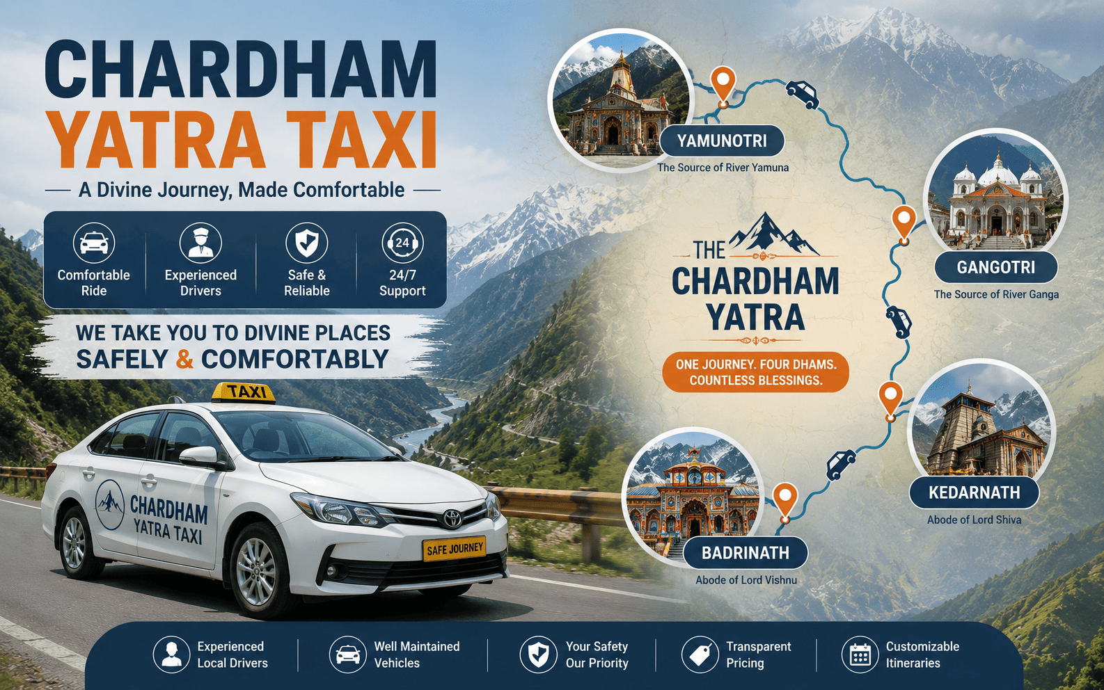 Doon Memories Chardham Yatra Taxi Booking